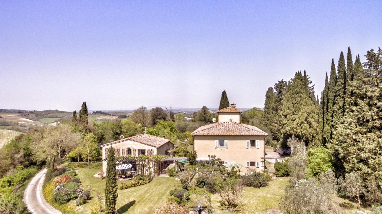 Appartamenti Villa La Fonte San Gimignano Exterior foto